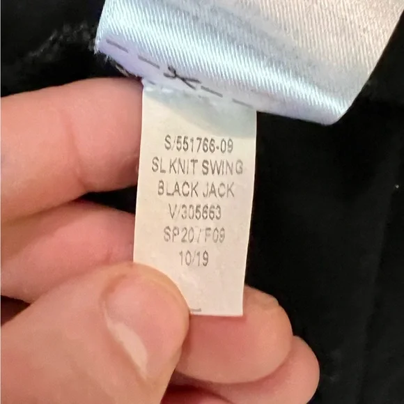 OLD NAVY | “Go-To” Casual, Ultra Soft Swing Black Sleeveless Dress (L) - Picture 4 of 5